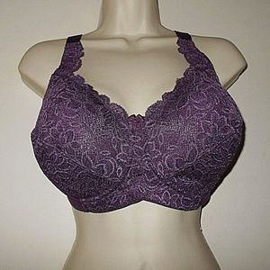 Beautiful sexy comfy lace bra Sz 38DD/E